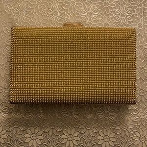 Golden Sequined Clutch